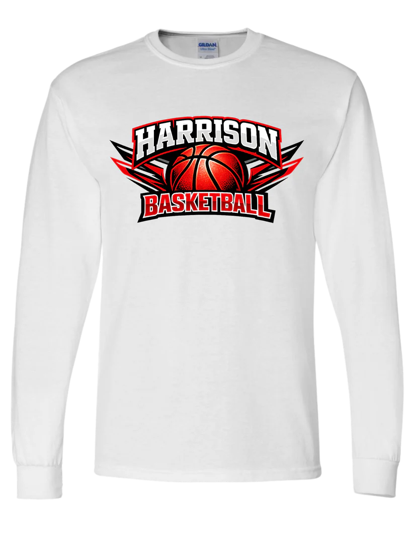 Harrison Basketball - White