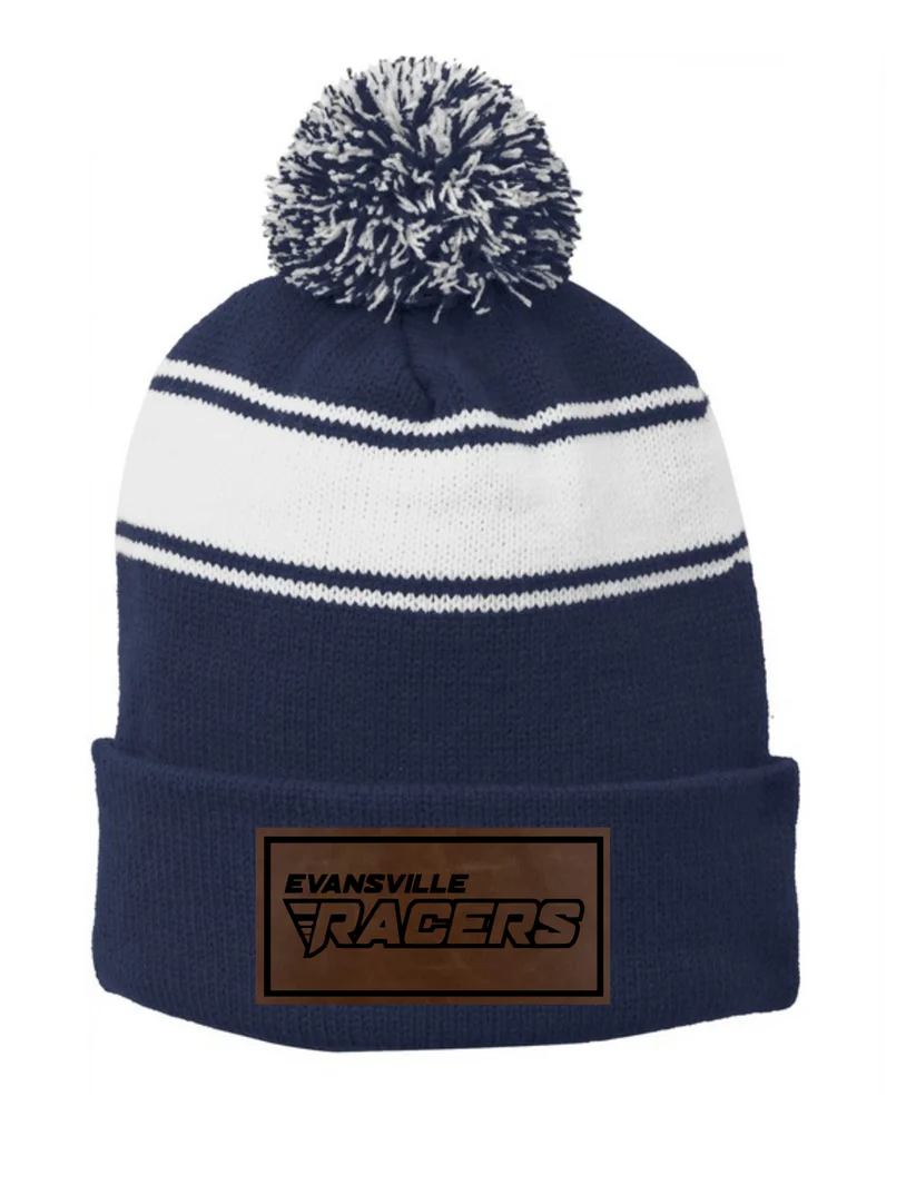 EVV Racers Leather Patch Beanie