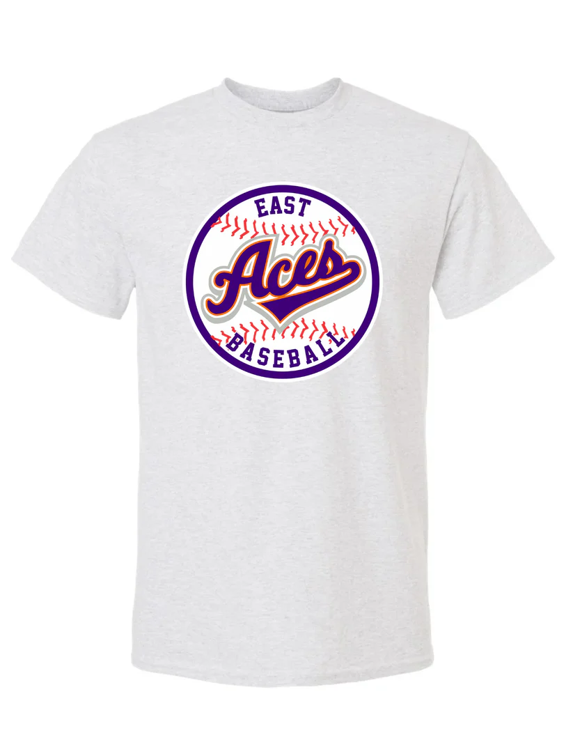 East Aces - Ash Gray - Logo 2
