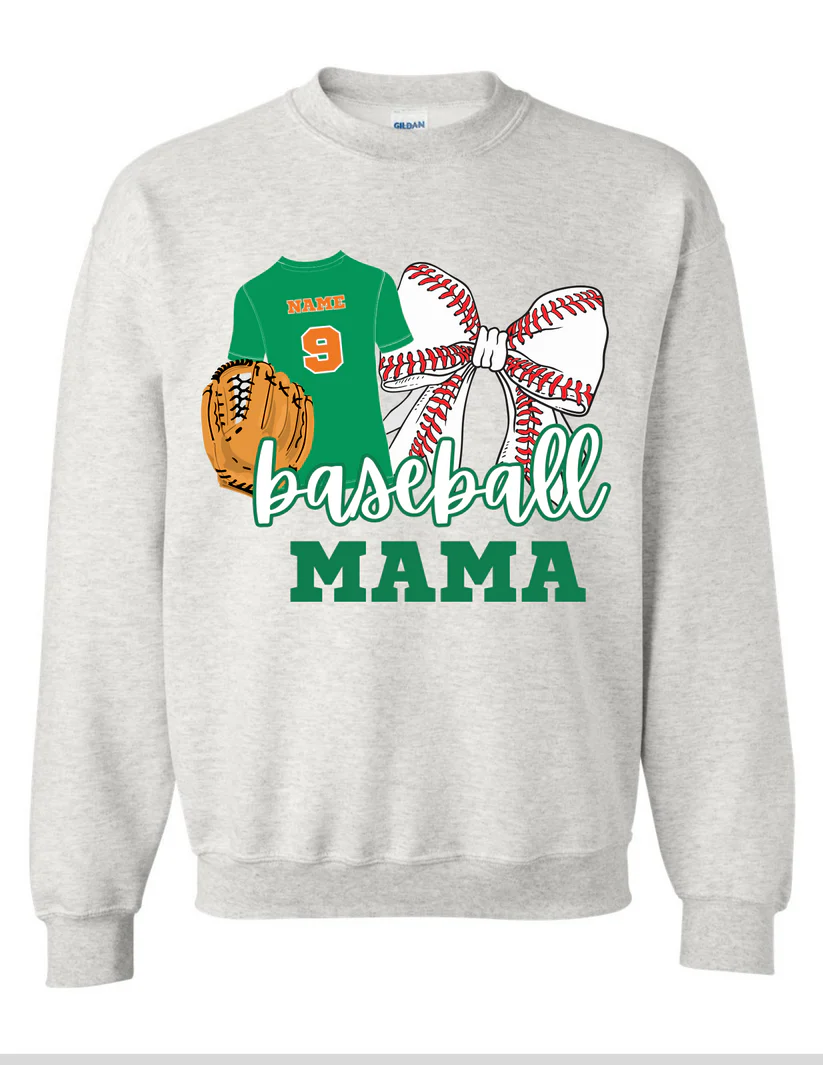Golfmoor Baseball Mama Customizable