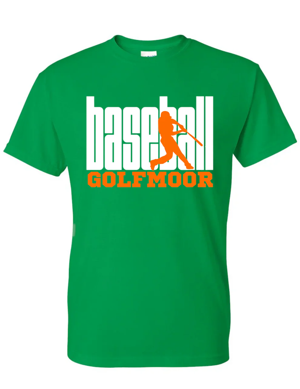 Golfmoor Baseball Player Silhoutte